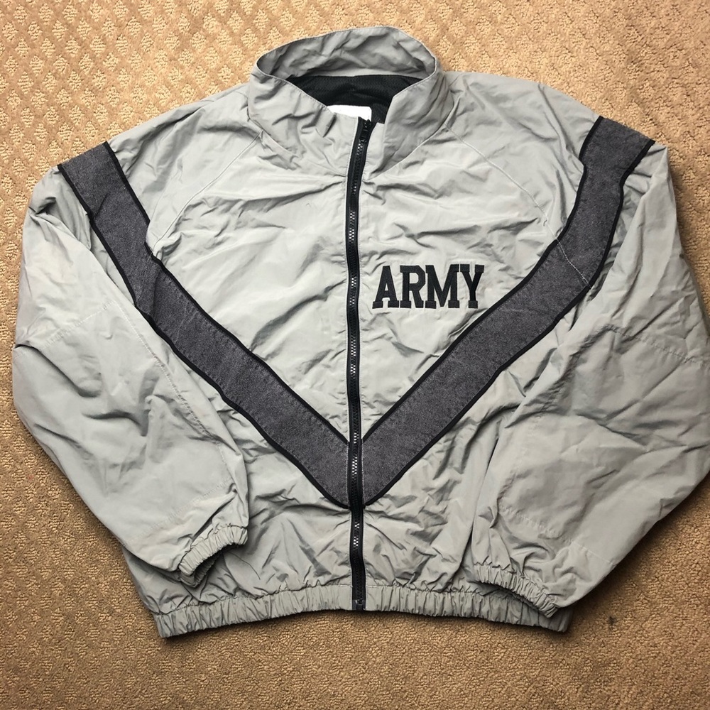 US Army Workout Windbreaker